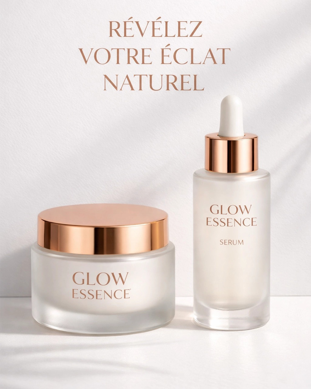 Création visuelle Glow Essence (5/9)